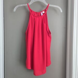 Alya Red Flowy Tank Top